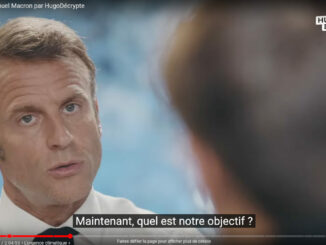 Emmanuel Macron face à Hugo Décrypte