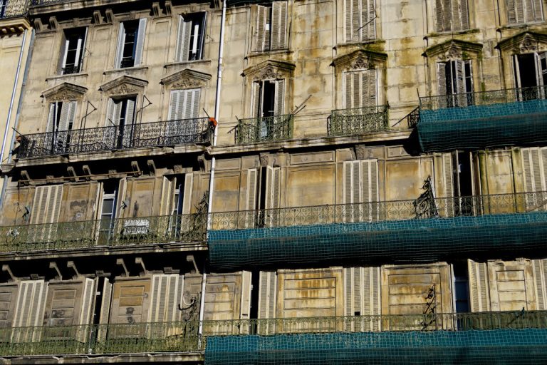 Immeuble dégradé